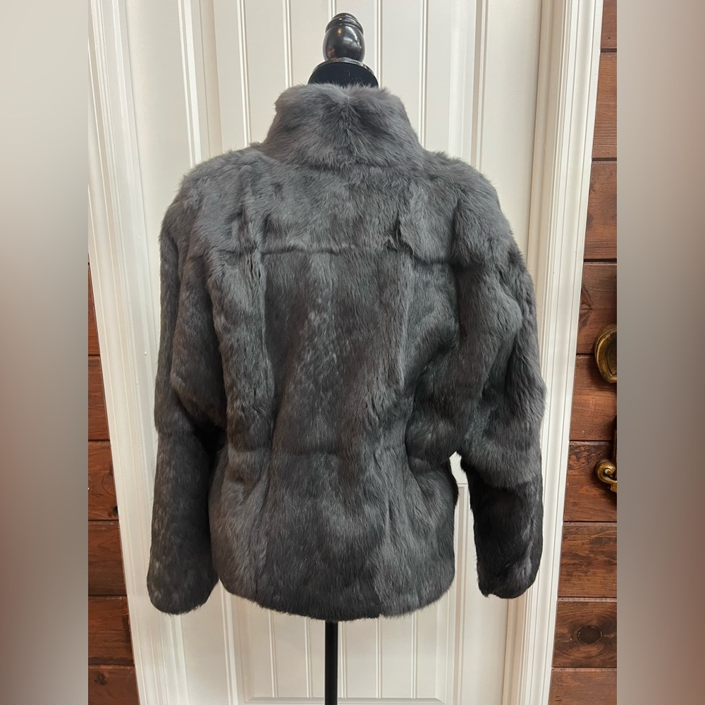 Vintage Rabbit Fur Jacket - Picture 6 of 7